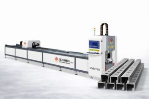 laser tube cutting machine for u channel steel formwork processing