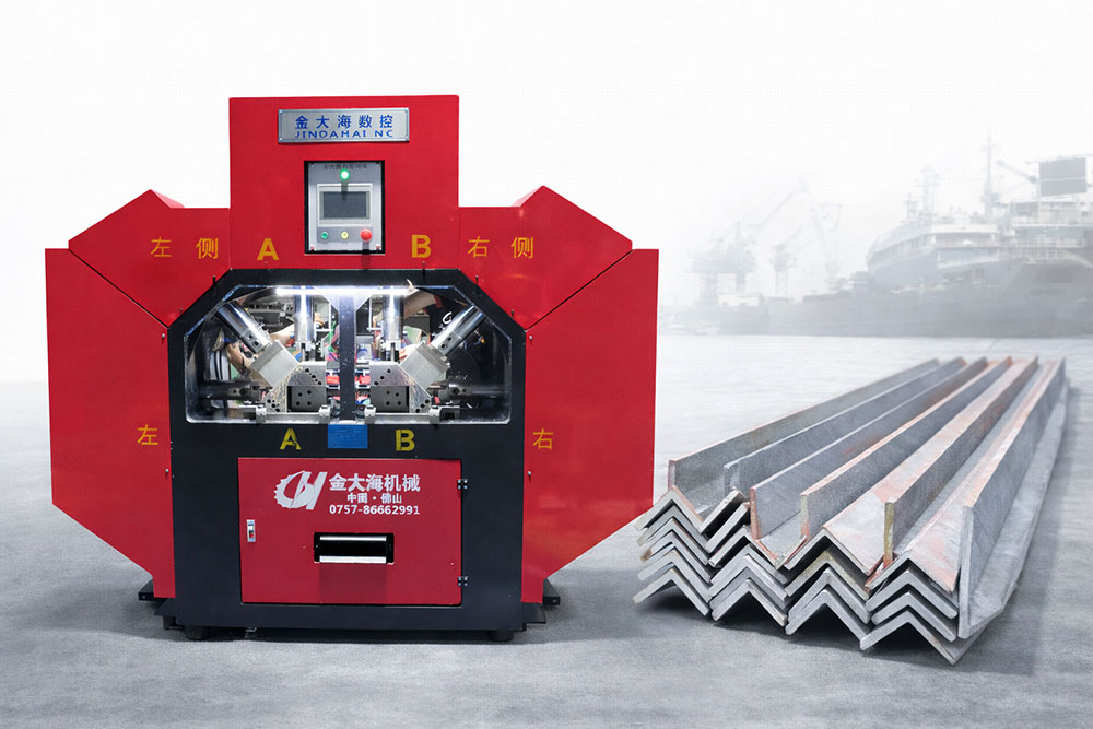 cnc angle iron punching machine for ship component manufacturing