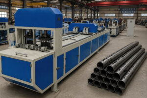 CNC punching machine adding value to modern metal profile fabrication