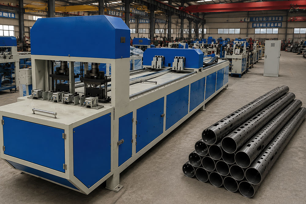 CNC punching machine adding value to modern metal profile fabrication